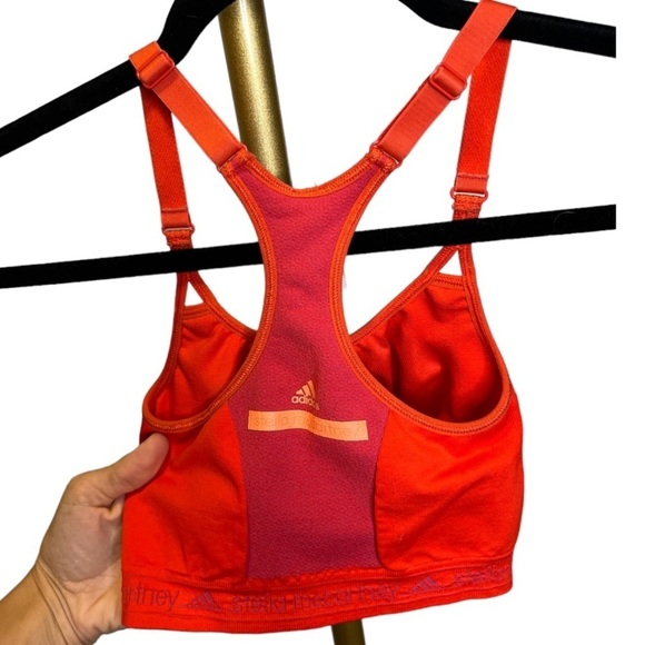 Adidas by Stella McCartney Other - Stella McCartney x Adidas orange pomegranate sports bra